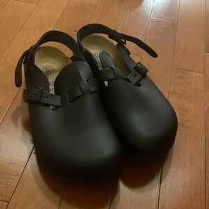 Birkenstock Kay black leather size 7